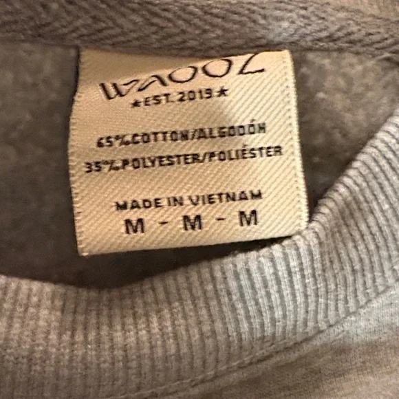 Gray Diet Coke Sweatshirt with Fun Text - Picture 3 of 4